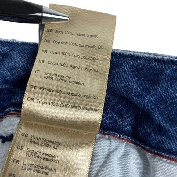 Scotch & Soda The Verve Straight Leg Relaxed Utility Fit embroidered Jeans 36 32 - Picture 14 of 16